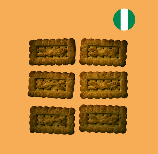 5x Spicy Fish Biscuits 28g - Nigerian Biscuits