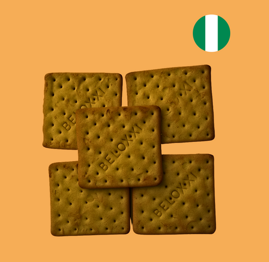 5x Beloxxi Cream Crackers 30g - Nigerian Biscuits