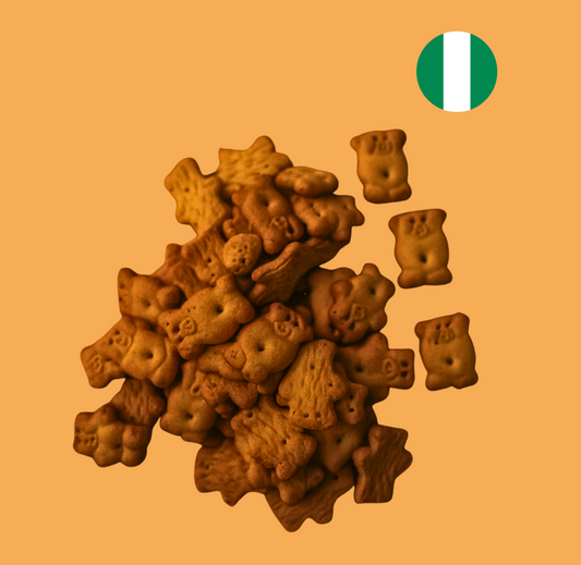 4x Yale Teddy Bear Cookies 28g - Nigerian Biscuits