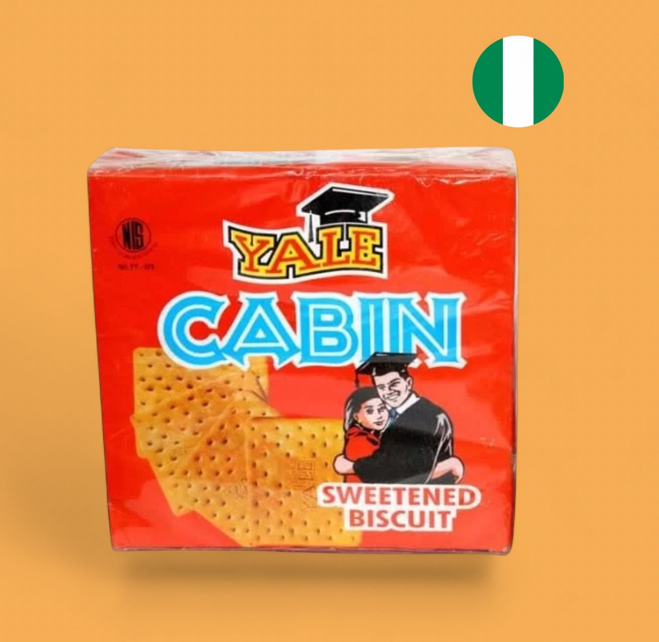 1x Yale Cabin Sweetened Biscuits 340g - Nigerian Biscuits